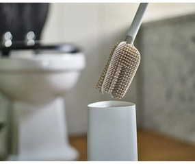 Béžová WC kefa Flex360 – Joseph Joseph