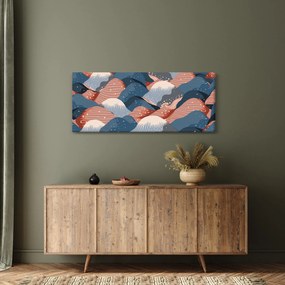 Obraz - Japonské vlny (120x50 cm)