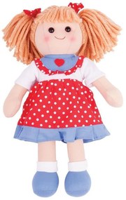 Bigjigs Toys Látková bábika Emily 34 cm