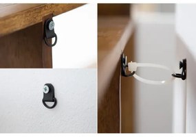 Knižnica/Regál 38117 100cm Drevo Palisander  - Komfort-nábytok
