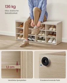 ​Botník so sedením LHS012K04