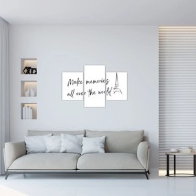 Obraz - Make memories (90x60 cm)