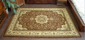 Kusový koberec Heat-set 0521 hnedý