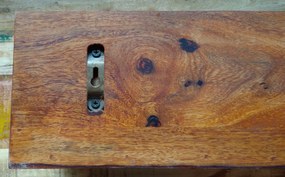 furniture-nabytek.cz - Polička z masívu 150x22 z dreva palisander