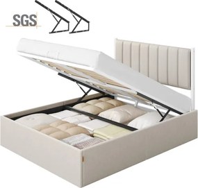 Manželská posteľ 140 cm RMB614LH01