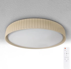 Brilagi - LED stmievateľné stropné svietidlo LUCIA LED/48W/230V, priemer 41 cm, béžové, s diaľkovým ovládaním