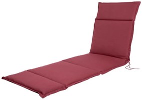 Livarno home Podložka na ležadlo 190 x 58 x 4 cm (červená)  (100342475)