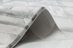 Dywany Łuszczów HRUBÝ KOBEREC DO OBÝVAČKY 80x300 GEOMETRICKÝ #AT4484