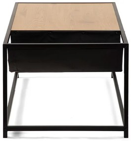 Noela Konferenčný stolík s priehradkou CAPSA 45 prírodný