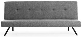 Dvojmiestna pohovka LOKO svetlosivá