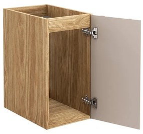 Koupelnová sestava Luxor Beige Cloud se skříňkami a umyvadlem 120 cm dub olejovaný/béžová