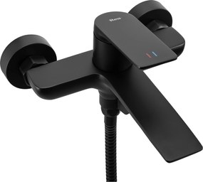 Rea Avalon, vaňová batéria s ručnou bodovou súpravou, čierna matná, REA-B1128