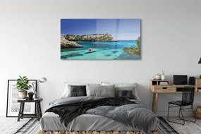 Obraz na akrylátovom skle Španielsko cliffs morské pobrežie 140x70 cm
