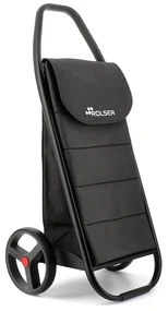 Nákupná taška na kolieskach 53 l Com Tweed Polar Black Tube – Rolser