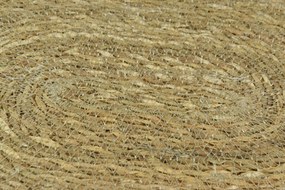 Okrúhly koberec z morskej trávy - slabý Rozmery (cm): průměr 90