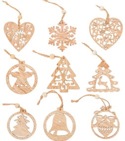 Závesné Vianočné dekorácie 300881 (9ks)