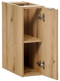 Koupelnová sestava Viva Cashmere s deskou a skříňkami 140 cm kašmír/dub coast evoke