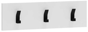 Vešiakový panel Walker 50 cm, biela