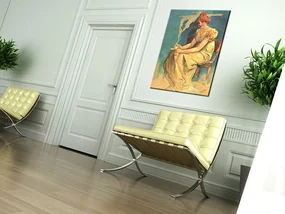 Obraz na plátne KÁVA – Alfons Mucha | rôzne rozmery