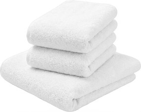 Uterák SILUNO 50x100 cm biely, 100% bavlna