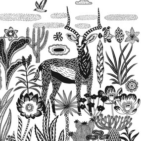 Kreatívna súprava kyanotypie - Noc v savane
