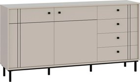 XXXLutz ŠIROKÁ KOMODA, kašmírová, 160,2/81,8/37 cm Carryhome - Online Only drobný nábytok - 000017004414