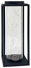 LED Solárne svietidlo GLAMOUR LED/1,2V 600 mAh IP44 čierna