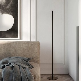 Toolight Toolight, LED podlahová lampa 12W APP1415-F, čierna, OSW-01416