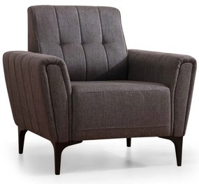 Křeslo Hamlet tmavě šedé