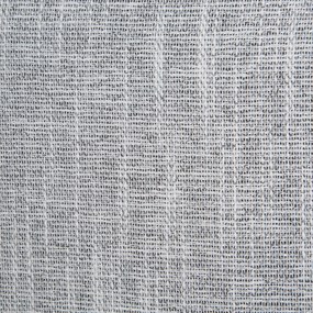 ZÁVES NA KRÚŽKOCH AGNES 140X250 CM STRIEBORNÁ