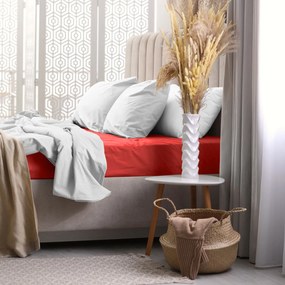 FROTÉ PRESTIERADLO 029/130 140X200 CM ČERVENÉ