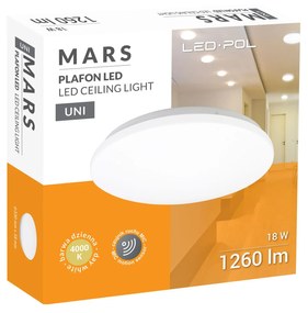 Moderné svietidlo LED-POL ORO MARS 18W MIC ORO26018