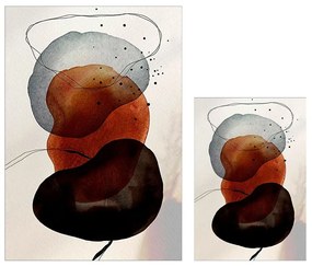 Kúpeľňové predložky v súprave 2 ks 60x100 cm Art Post Modern – Mila Home