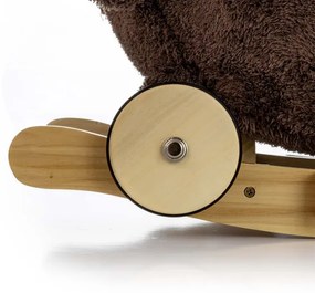 Hojdací psík Polly Plus hnedý