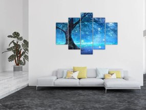 Obraz - Mystický les (150x105 cm)