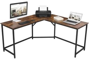 Rohový kancelársky stôl VASAGLE LWD73X​​​​​​​