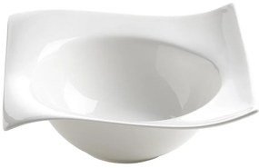 Biela porcelánová miska Maxwell & Williams Motion, 19 x 19 cm
