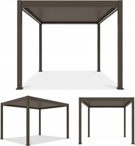 Automatická záhradná pergola Elegance 3x4 Led hliník Gutroof