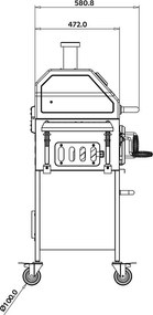 Multifunkčný gril s udiarňou Avenberg RANGLER