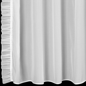 ZÁCLONA NA PÁSKE KAREN 140X270 CM BIELA