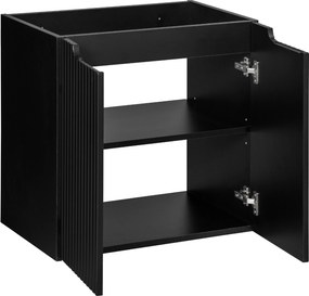 Comad Kúpeľňová skrinka pod umývadlo Nova Black 60 čierna