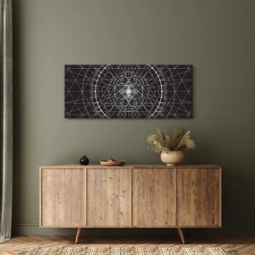 Obraz - Abstrakcia hodín (120x50 cm)