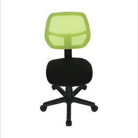 Kondela Otočná stolička, MESH, zelená/čierna