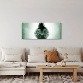 Obraz - Mních v tme (120x50 cm)
