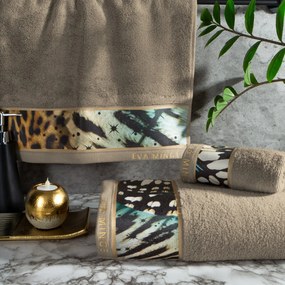 FROTÉ UTERÁK EVA MINGE15 SADA 1KS 30X50 CM, 1KS 50X90 CM, 1KS 70X140 CM BÉŽOVÁ