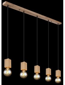 Globo 15655-5H - Luster na lanku ERNA 5xE27/60W/230V