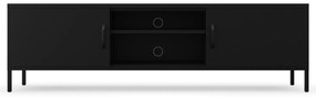 RTV skrinka XL ROSARIA 1700 x 400 x 500, čierna