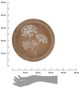 Drevený servírovací podnos Lyle, (fi) 38 cm