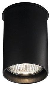 Shilo-Amplex Shilo 1109 - Bodové svietidlo ARIDA 1xGU10/15W/230V 9 cm čierna AML0003