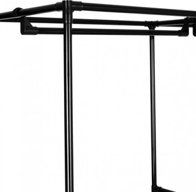 Otvorená šatníková skriňa CYNTHIA - 8 políc